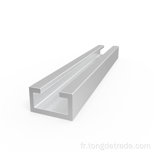 Métal 6063 T5 profilé aluminium T barre stock